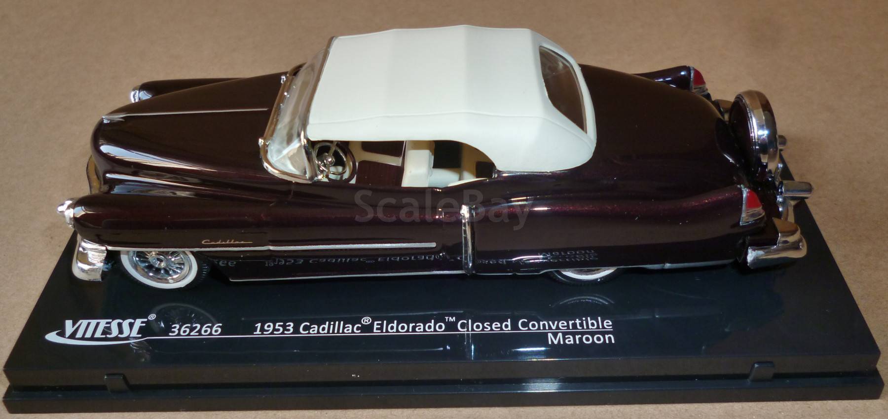 Cadillac Eldorado Convertible Closed Maroon Vitesse