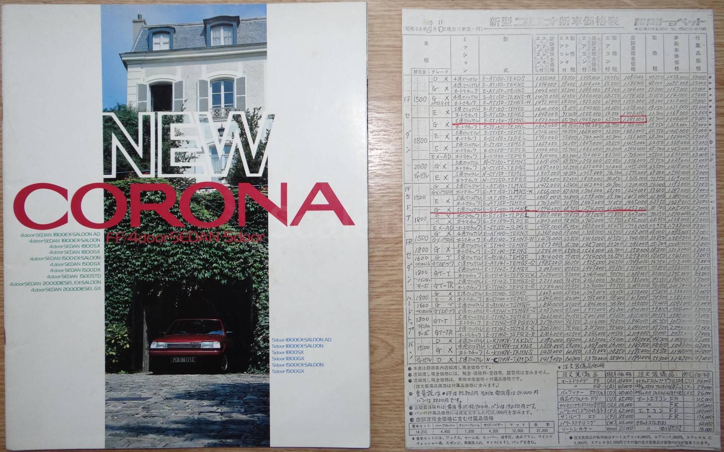 listing