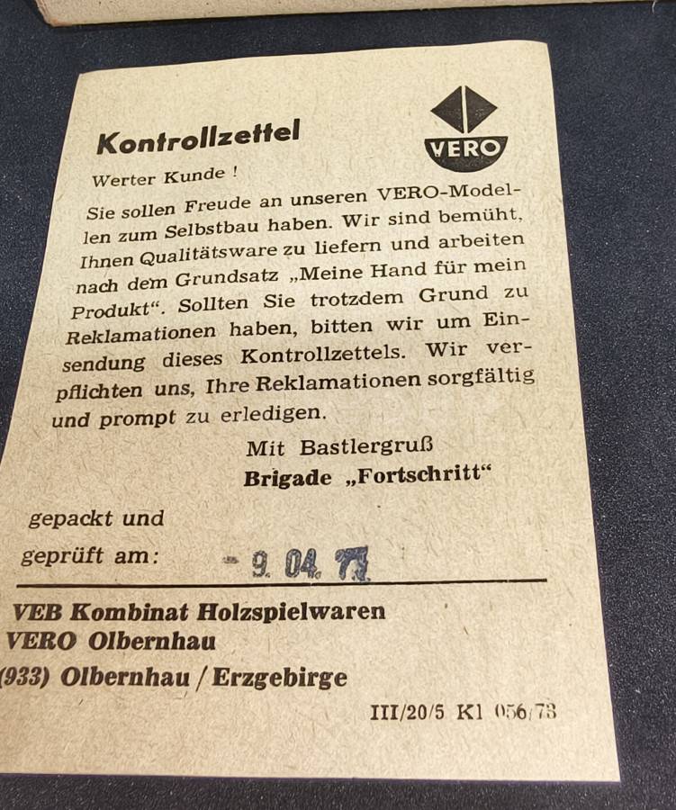 listing