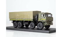 КамАЗ-6560 (бортовой тент) - хаки, масштабная модель, Start Scale Models (SSM), scale43