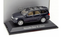 Mercedes-Benz GL blue 1:43 Norev, масштабная модель, scale43