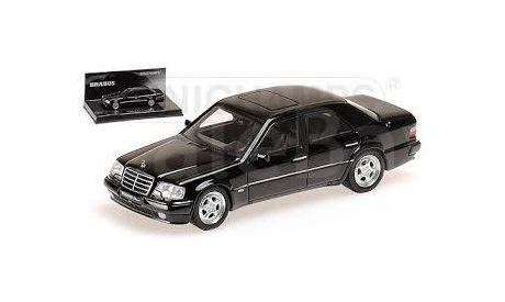 Mercedes-Benz 500E Brabus 6.5 W124 black 1/43 Minichamps, масштабная модель, 1:43