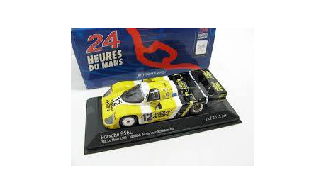 Porsche 956L #12 4th Place 24h LeMans 1983 1:43 Minichamps, масштабная модель, 1/43