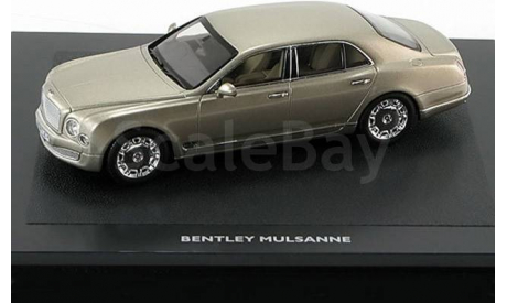 Bentley Mulsanne champagne 1:43 Minichamps, масштабная модель, scale43