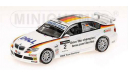 BMW 320i E90 WTCC 2007 1/43 Minichamps, масштабная модель, scale43