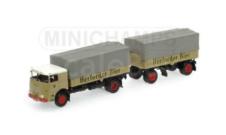 Bussing LU11/16 Herforder beer 1:43 Minichamps, масштабная модель, scale43