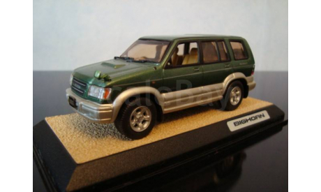 Isuzu Bighorn green 1:43 Rakachi, масштабная модель, scale43