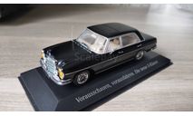 Mercedes-Benz 300 SEL W109 black 1968 1:43 Minichamps, масштабная модель, scale43