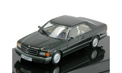 Mercedes-Benz 560 SEC W126 black 1:43 Autoart