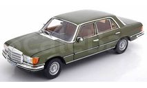 Mercedes 450SEL W116 green 1:18 Norev, масштабная модель, 1/18, Mercedes-Benz