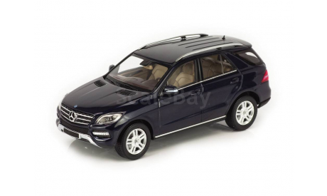 Mercedes-Benz M-klasse W166 blue 1:43 Minichamps, масштабная модель, scale43