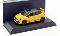 Renault Clio RS 16 2016 yellow 1:43 Norev, масштабная модель, scale43