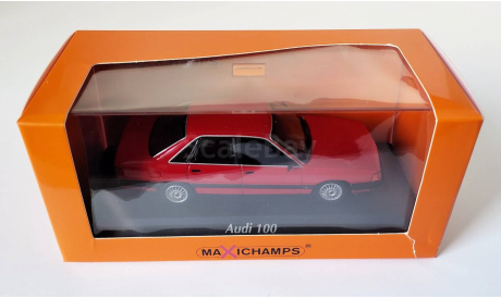 Audi 100 red 1:43 Maxichamps, масштабная модель, scale43, Minichamps