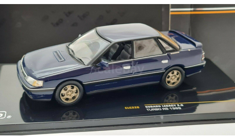 Subaru Legacy 2.0 Turbo Rs blue 1989 1:43 Ixo, масштабная модель, scale43, IXO Road (серии MOC, CLC)