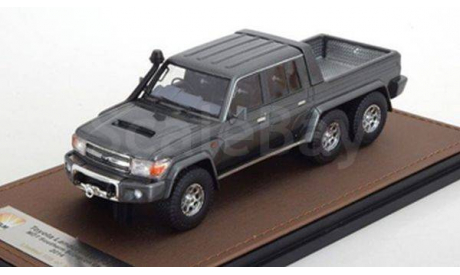 Toyota Land Cruiser FJ79 grey metallic 6x6 1:43 GLM, масштабная модель, 1/43