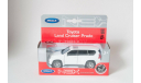 Toyota Land Cruiser Prado 150 white 1/34 Welly, масштабная модель, scale35