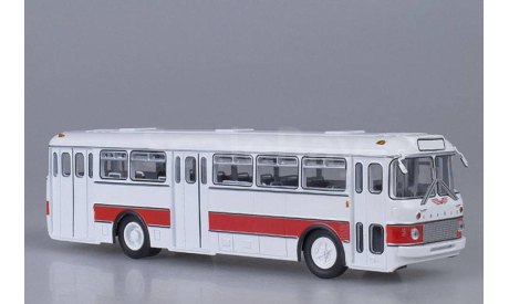 Ikarus 556 City Bus / Икарус 556 - белый/красный, масштабная модель, scale43