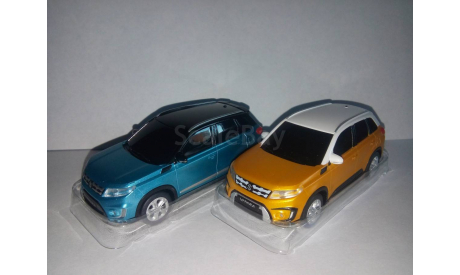 Suzuki Vitara 2015 1/43 синий металлик, масштабная модель, 1:43