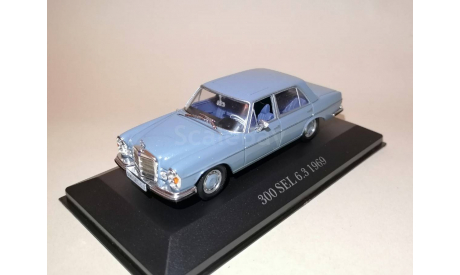 Mercedes 300 SEL 6,3 W109 1969 (дилерская модель), масштабная модель, Mercedes-Benz, Atlas, scale43