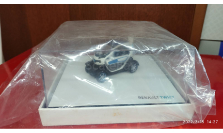 Renault Twizy 1/43, масштабная модель, Eligor, scale43