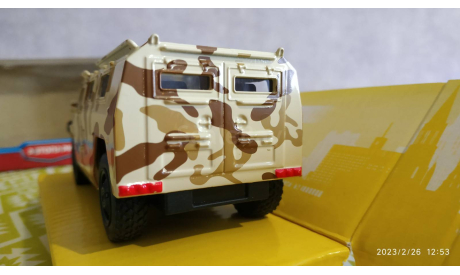 ГАЗ ’Тигр’ (Autotime) 1/43, масштабная модель, scale43