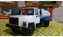 ГАЗ-3307 молоковоз белый (1/43), журнальная серия масштабных моделей, DeAgostini, scale43