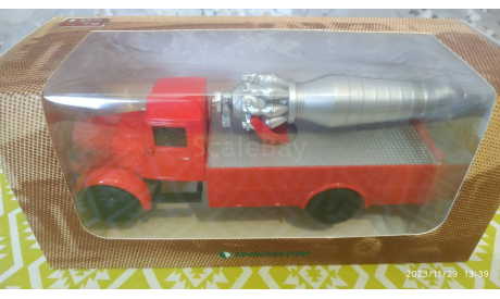МАЗ-200 АГВТ 1/43, журнальная серия Автолегенды СССР (DeAgostini), scale43