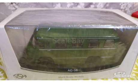 АС-38 (SSM4012) 1/43, масштабная модель, ГАЗ, Start Scale Models (SSM), 1:43