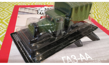 ГАЗ-АА (АЛ #79) 1/43, журнальная серия Автолегенды СССР (DeAgostini), Автолегенды СССР журнал от DeAgostini, scale43