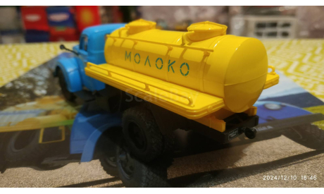 #25 АЦПТ-2,2 (УралЗиС-355М) 1/43, журнальная серия масштабных моделей, Автолегенды СССР журнал от DeAgostini, scale43