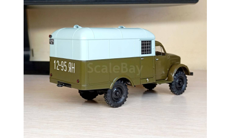 ГАЗ-63 автозак конвойного батальона ВВ МВД СССР, масштабная модель, 23ALEXEY23, scale43