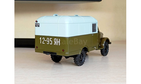 ГАЗ-63 автозак конвойного батальона ВВ МВД СССР, масштабная модель, 23ALEXEY23, scale43