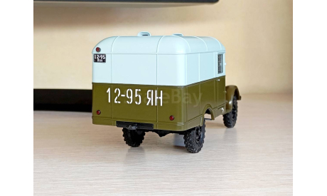 ГАЗ-63 автозак конвойного батальона ВВ МВД СССР, масштабная модель, 23ALEXEY23, scale43