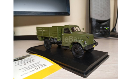 ГАЗ-63 DIP первый выпуск, масштабная модель, DiP Models, scale43