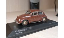 Volkswagen Фольксваген 1200 Beetle Kafer Minichamps, масштабная модель, scale43