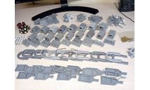 Семнадцать китов МП-1600, сборная модель автомобиля, Umi, scale43