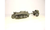 Kettenkraftrad Kettenkrad Sd.Kfz. 2 1/48 Tamiya, масштабная модель мотоцикла, scale48