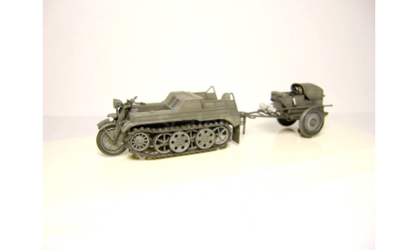 Kettenkraftrad Kettenkrad Sd.Kfz. 2 1/48 Tamiya, масштабная модель мотоцикла, scale48