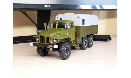 Урал-375-АЗ-10 автозак 1975 -1986 год, масштабная модель, 23ALEXEY23, scale43