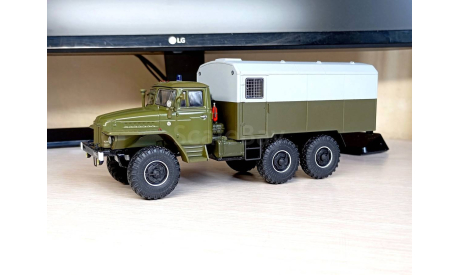 Урал-375-АЗ-10 автозак 1975 -1986 год, масштабная модель, 23ALEXEY23, scale43