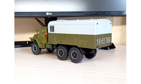 Урал-375-АЗ-10 автозак 1975 -1986 год, масштабная модель, 23ALEXEY23, scale43
