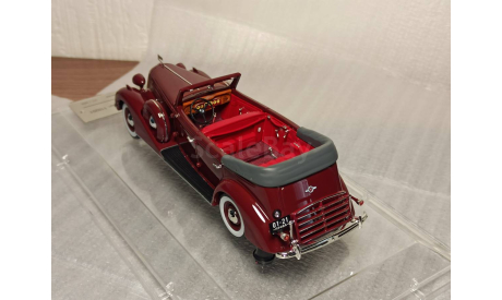 ЗиС-102 вишнёвый DIP Models art. 110201, масштабная модель, scale43