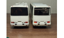 Икарус-250.58+250.59, 255.70 белые, масштабная модель, Ikarus, DEMPRICE, scale43