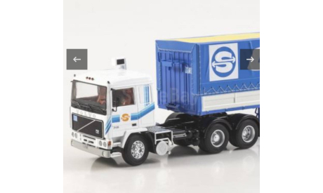 Volvo F12 SSM белый, масштабная модель, Start Scale Models (SSM), scale43