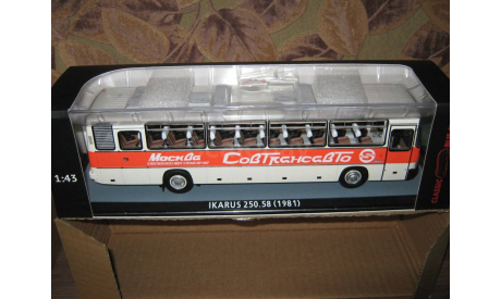 Икарус-250.58 ’Совтрансавто’, масштабная модель, Ikarus, Classicbus, 1:43, 1/43