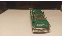 Opel Kapitan, Polizei, 1/43, масштабная модель, Автомобиль на службе, журнал от Deagostini, scale43