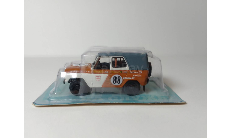 УАЗ 469 ралли, масштабная модель, DeAgostini, scale43