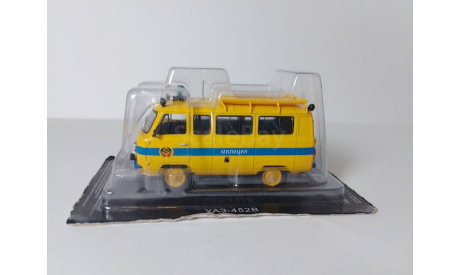 УАЗ 452В милиция, масштабная модель, DeAgostini, scale43