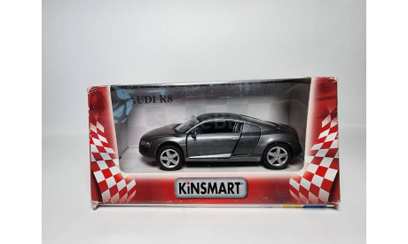 Audi R8 Kinsmart, масштабная модель, scale0