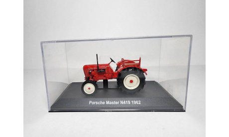 Porsche Master N419 1962, масштабная модель трактора, Hachette, scale43